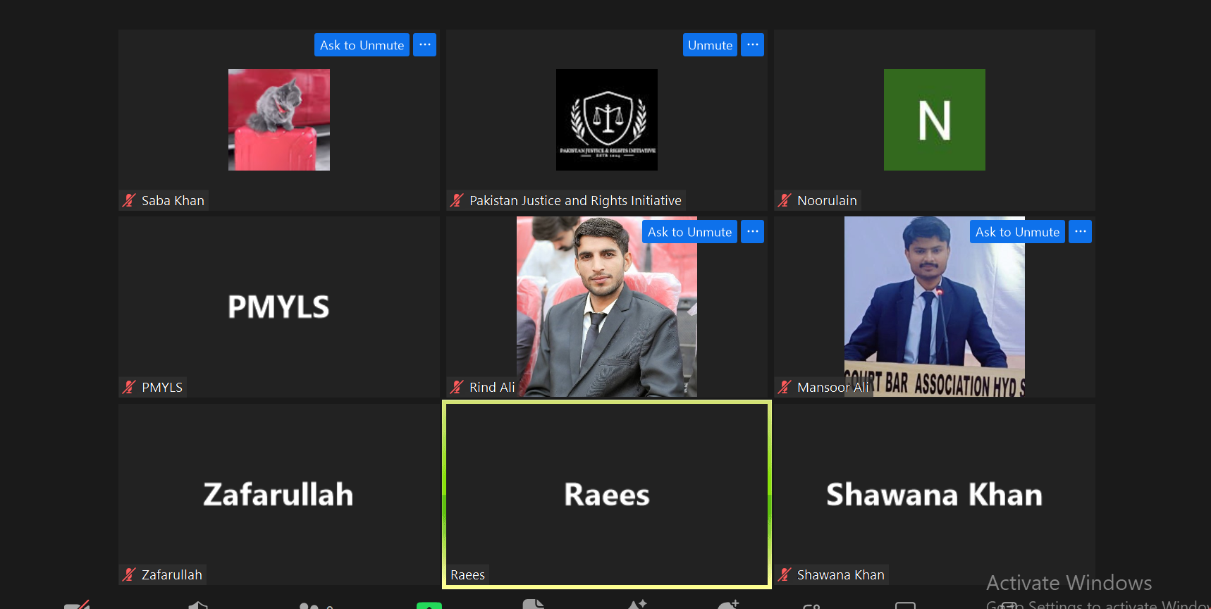 Discussion on Enforced Disappearances & Rule of Law